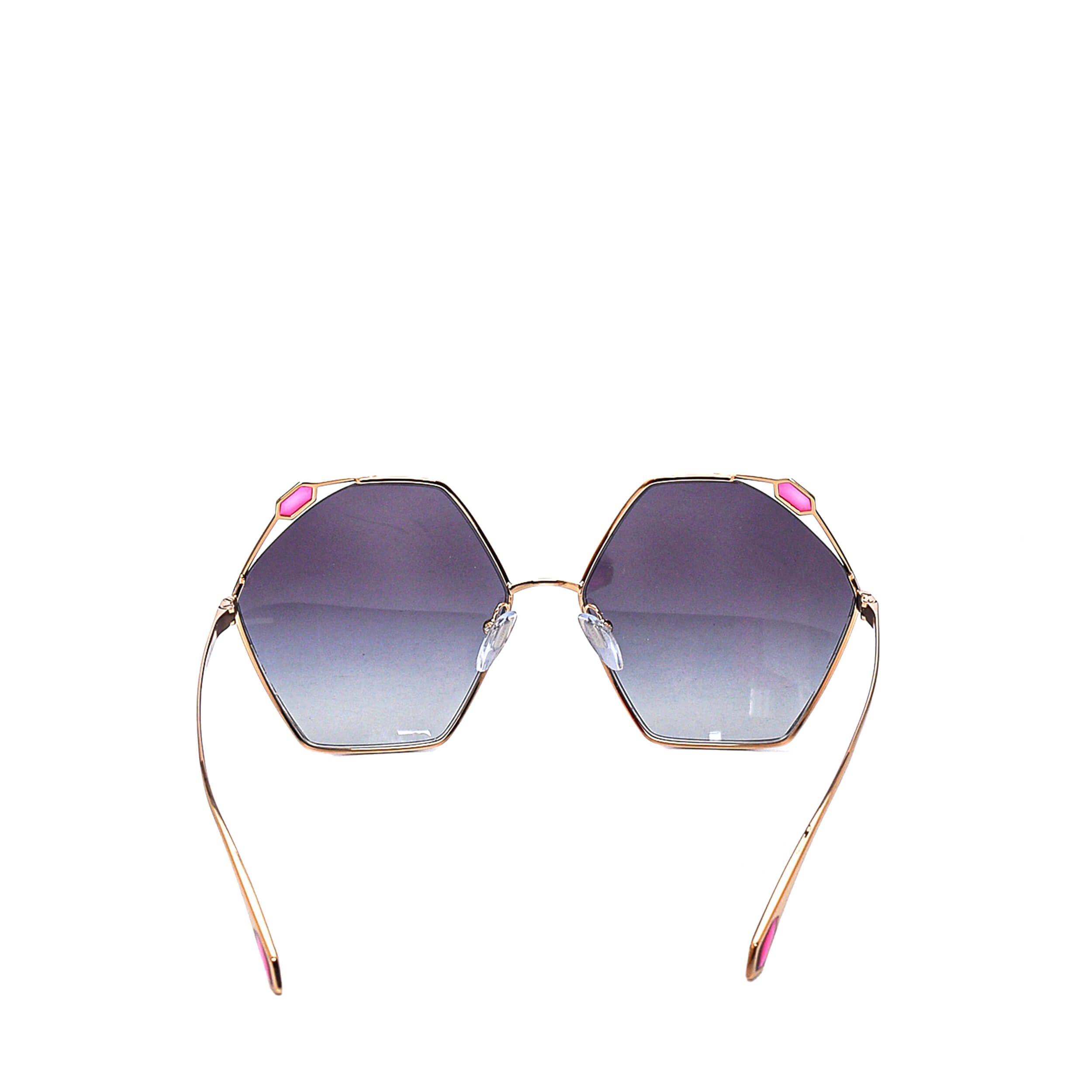 Bvlgari- Geometric Form Serpenti Sunglasses